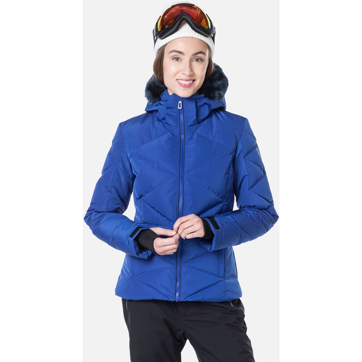 Rossignol W Staci Pearly Jacket nebula blue (70A) S RLMWJ40 70A00S