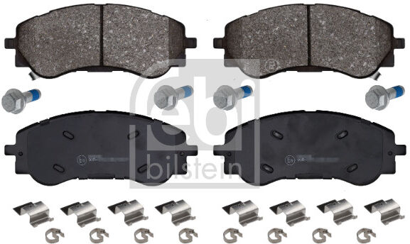 Febi Bilstein Bremsbelagsatz, Scheibenbremse 1000641 Vorderachse Für Aiways