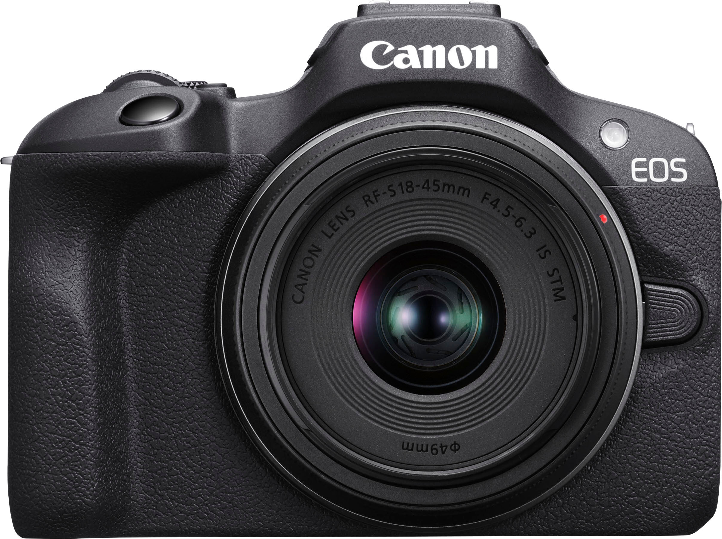 Canon Systemkamera "EOS R100 + RF-S 18-45mm F4.5-6.3 IS STM Kit", schwarz, B:11,63cm H:8,55cm T:6,88cm, Fotokameras, Systemkamera