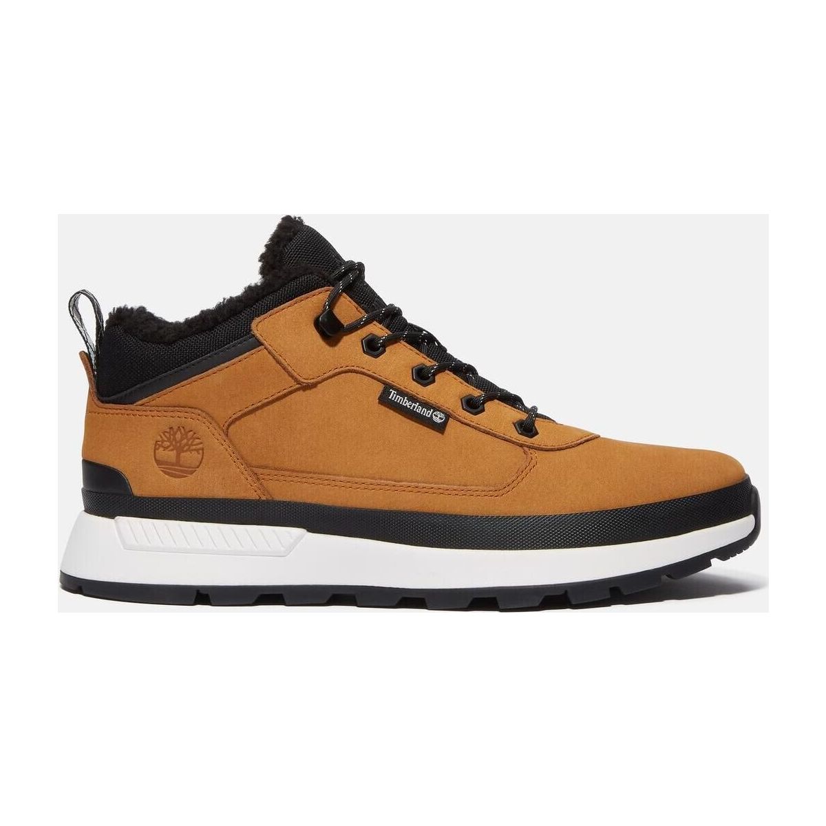 Timberland Mens Low Warm Lined Sneaker wheat nubuck 13 TB0A2DMV7541-13