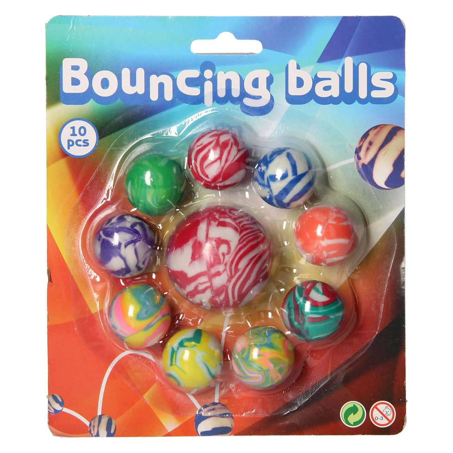 Hipo Summer Fun bouncing Balls, 10ST. (24408848)