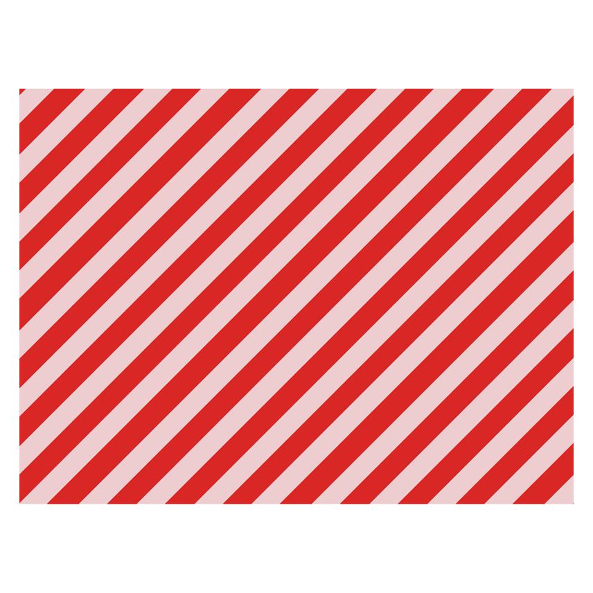 Partydeco Wrapping paper - Stripes, 70x200cm (1 pkt / 1 pc.) (39405586)
