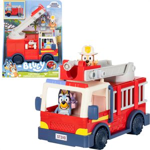 Bluey Spielset 17610, ab 3 Jahre, Feuerwehrauto, 5 Teile