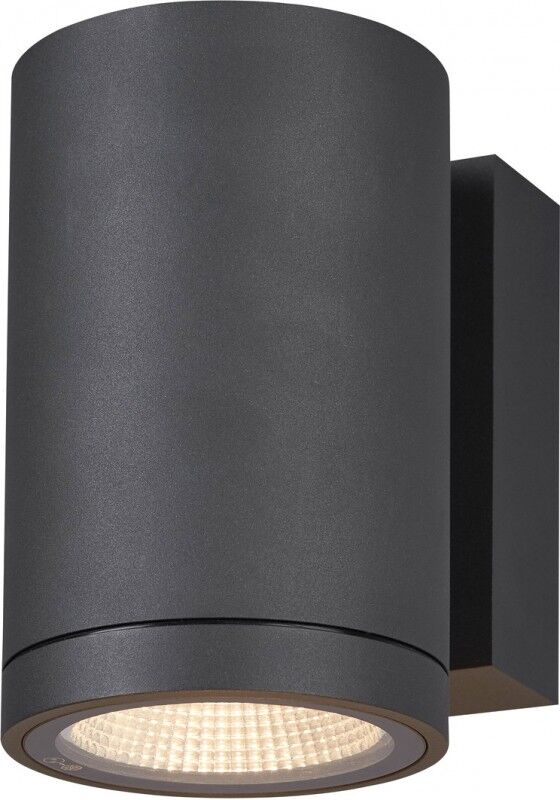 Slv Enola Round M, Single Outdoor Led Wandaufbauleuchte Anthrazit - Stand-, Wand- Und Deckenleuchten (Outdoor)