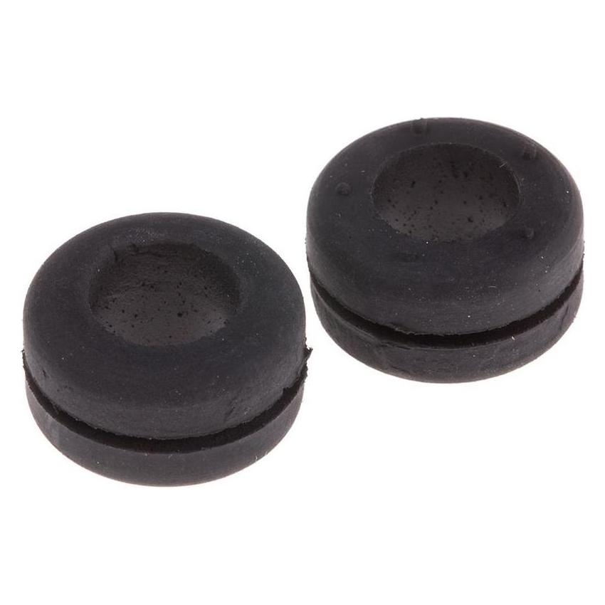 RS PRO Kabeltülle bis Ø 8mm Loch ø 11mm Polychloropren Schwarz (1366064)