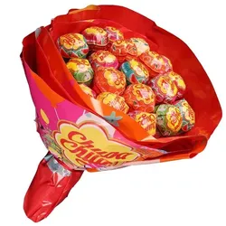 Chupa Chups Lutscher »FLOWER BOUQUET« 19x 12 g orange