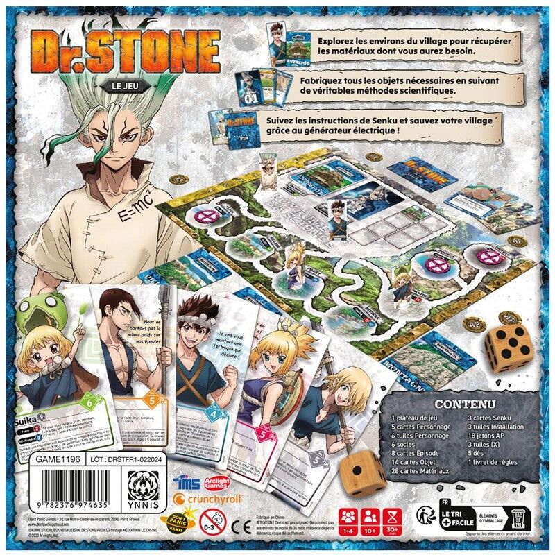 Don't Panic Games Dr. Stone, le jeu - La lumière des civilisations