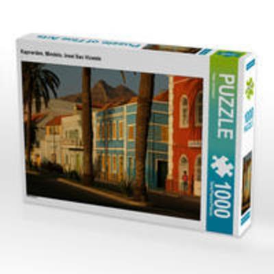 CALVENDO Puzzle Kapverden, Mindelo, Insel Sao Vicente | 1000 Teile Lege-Größe 64x48cm Foto-Puzzle für glückliche Stunden