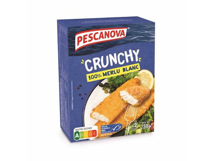 PESCANOVA Crunchy – Filet de merlu 250g