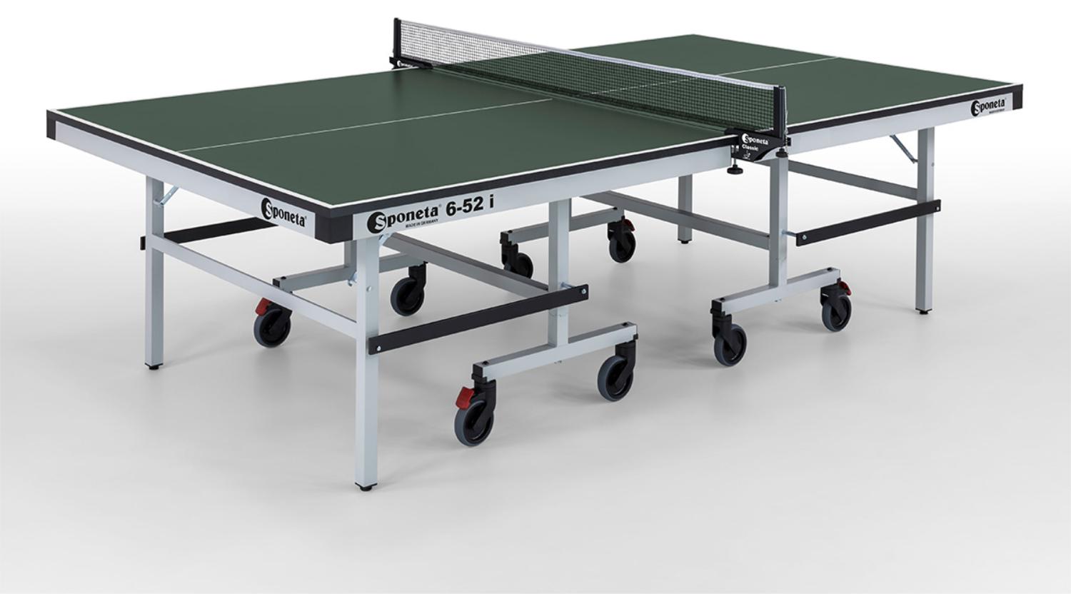 Sponeta Indoor-Tischtennisplatte "S 6-52 i" (S6 Line) grün