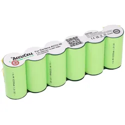 AccuCell Akku passend für Gardena ACCU90 Akku, ACCU 90 Akku 2,8mm, 4,8mm