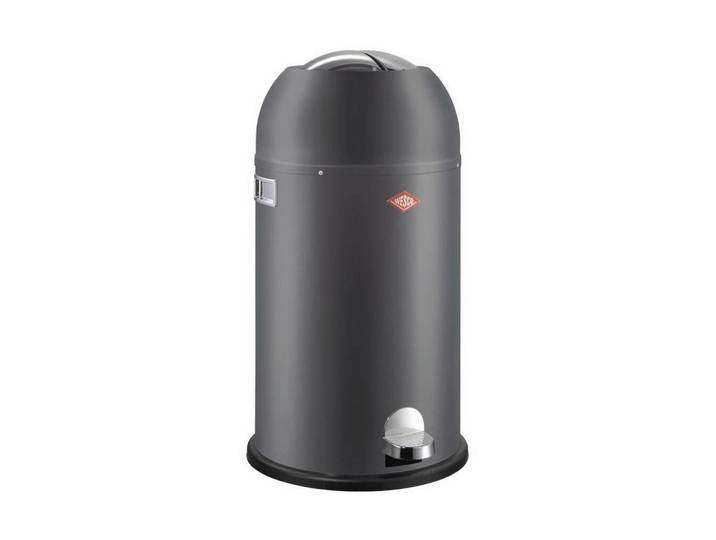 Wesco Abfallsammler Kickmaster Soft, Graphit, Kunststoff, 33 L, 69 cm, Made in Germany, Küchen, Küchenausstattung, Mülleimer