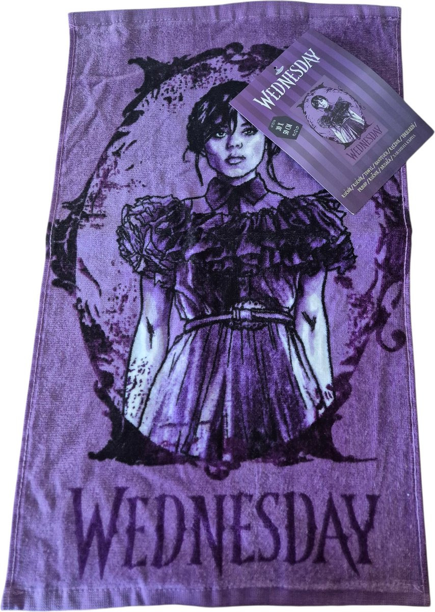 Wednesday Addams gastendoekje voor volwassenen