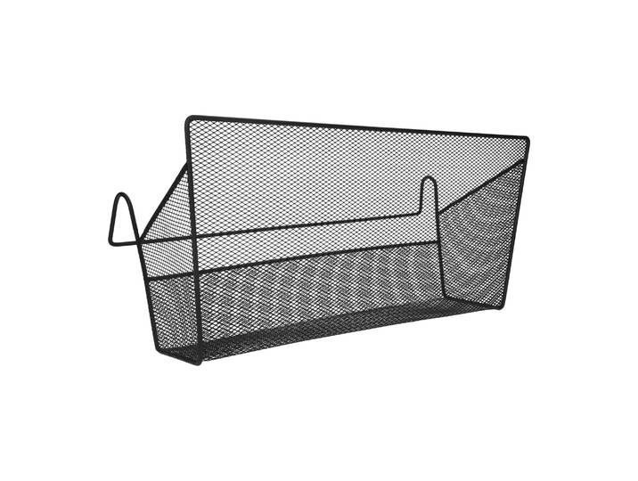 QUVIO Bed organizer - Zwart - Metaal