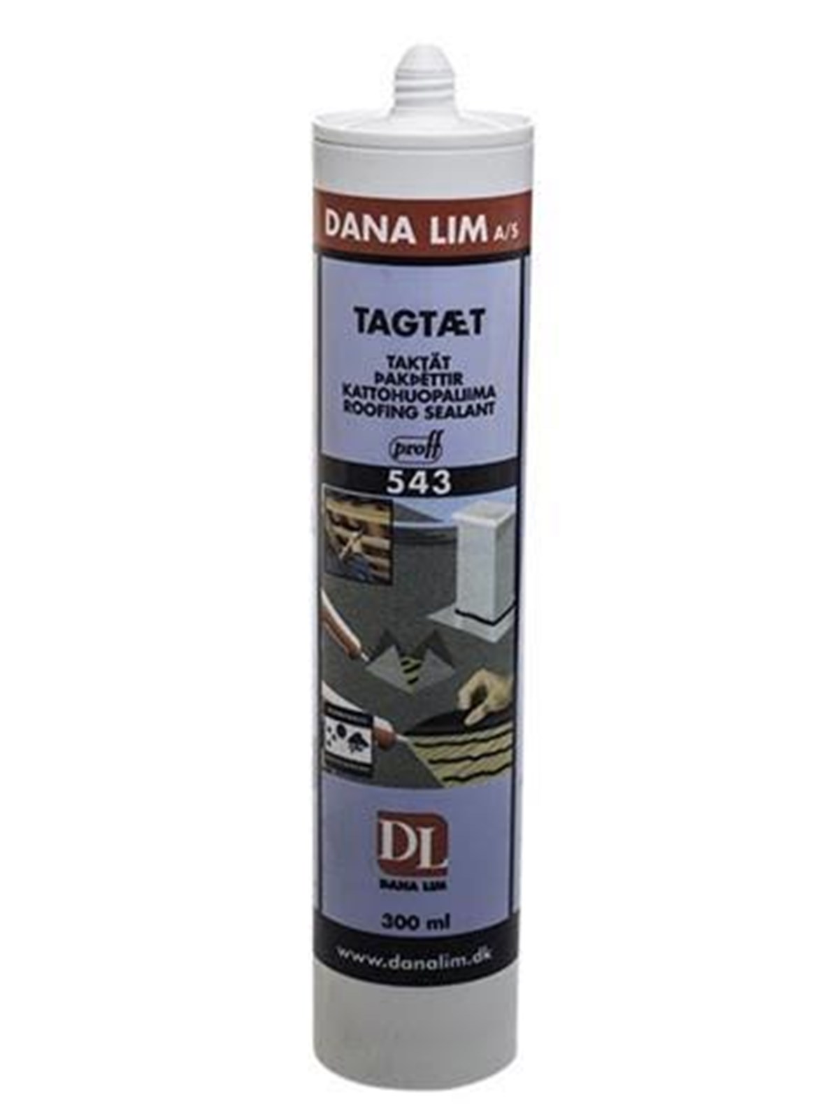 Dana Lim 543 Dachabdichtungs-Dichtmasse schwarz