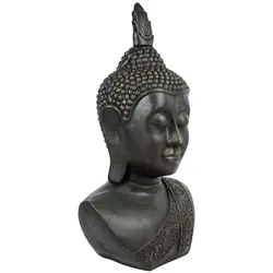 Atmosphera - Dekorativer Buddha-Kopf 60x45x113 cm