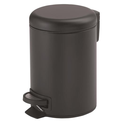 Sapho Potty Pedal Bin 3 Lt Matt Black (3 l) (000040199639)