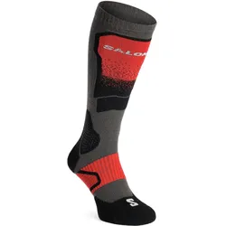 Salomon, Unisex, Sportsocken, S/MAX DX+SX (36 - 38), Mehrfarbig, Rot, Schwarz