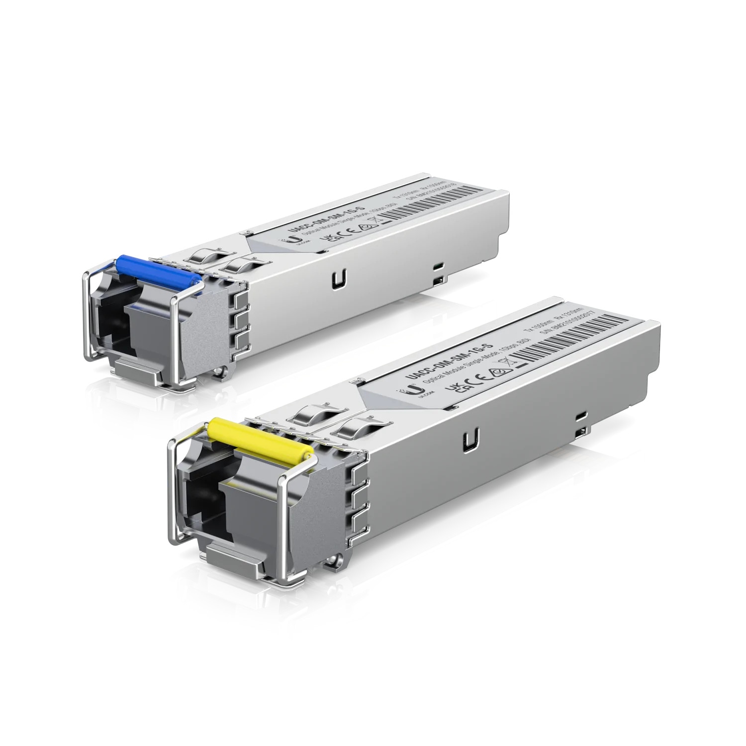 Ubiquiti Networks Ubiquiti UniFi UACC-OM-SM-1G-S-2 SFP Transceiver auf LC Simplex 1,25 GBit/s, 2er Pack