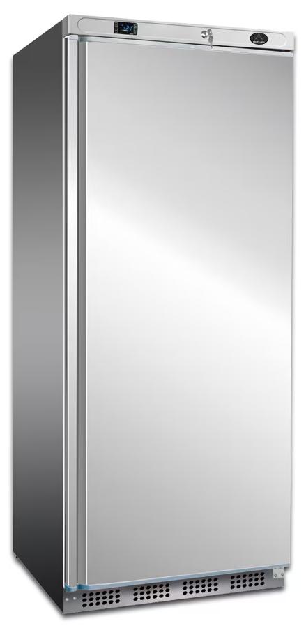 Gastro Kühlschrank | Edelstahlkühlschrank | Gewerbekühlschrank | 1 Tür | Edelstahl | 570 Liter | 0 bis +8 °C
