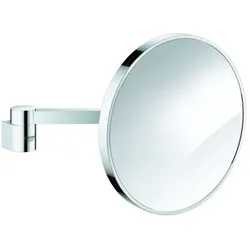 Grohe Selection Kosmetikspiegel 41077000 7-fache Vergrößerung, Wandmontage, ohne Beleuchtung, chrom