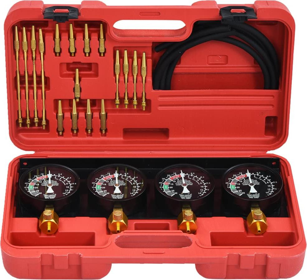 vidaXL Synchroniseertester voor carburateurs