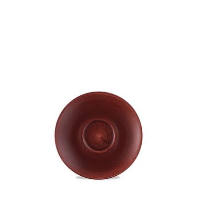 Churchill Stonecast Patina Red Rust Espresso Untertasse 11,8cm Stonecast