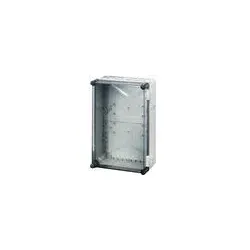 Hensel 20001049 Mi-Einzelleergehäuse, Einbaumaße 275x425x146mm, transparenter Deckel Mi 9300