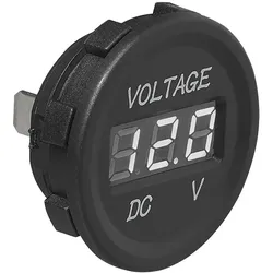 ProPlus 450456 Einbau Voltmeter digital 6-30 Volt Einbauvoltmeter Ø28mm Einbauloch