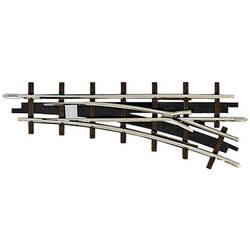 BUSCH H0f Feldbahn Gleis 12342 Weiche, rechts 66.6 mm 1 St.