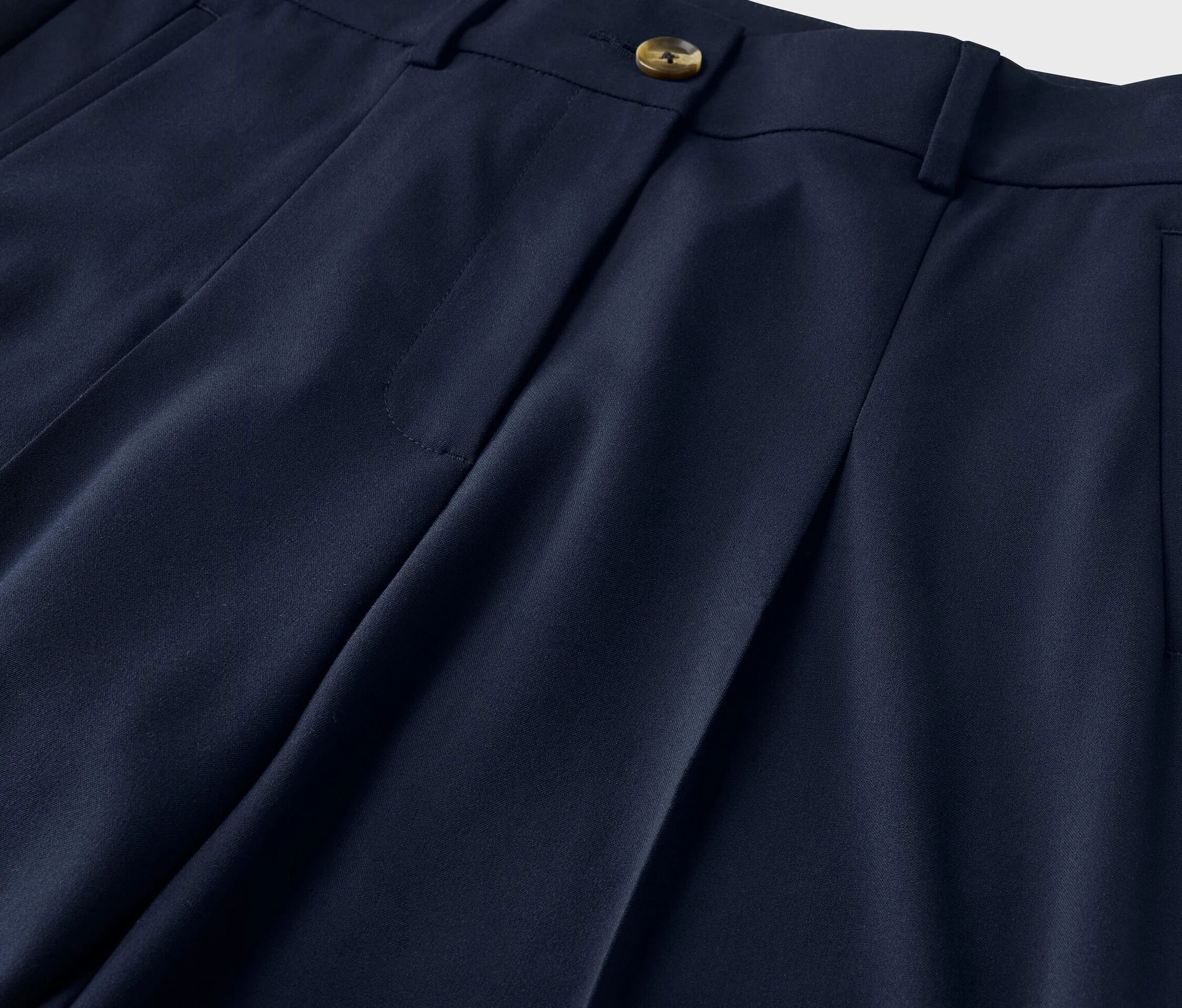 Tchibo - Webhose mit weitem Bein - Damen - Gr. 46 - dunkelblau