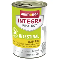 animonda Integra Protect Intestinal 400g Hundenassfutter 6 x 400 Gramm Huhn Pur