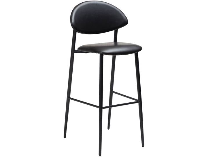 DAN-FORM Barhocker 2er-Set Tush schwarz Kunstleder H 107 cm - Barhocker 2er-Set