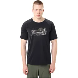 Vaude, Herren, Funktionsshirt, Gleann T-Shirt II (S), Schwarz