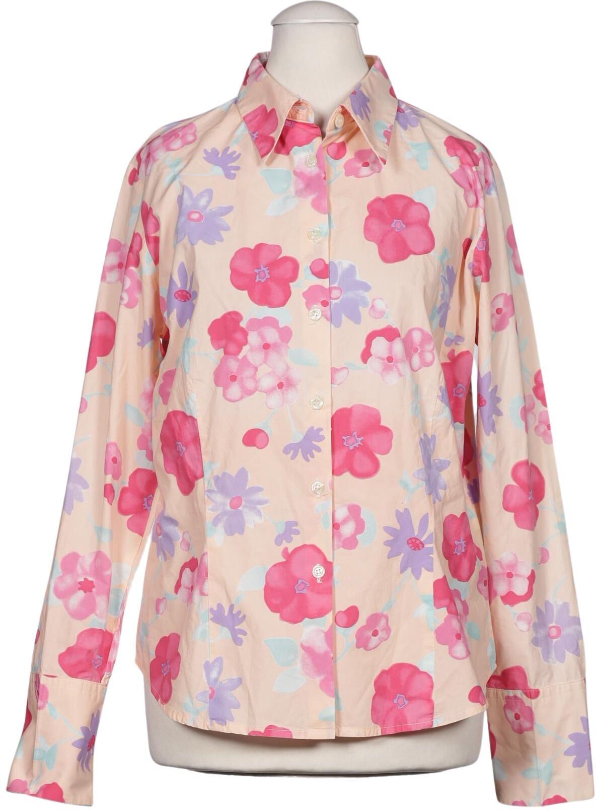 Uli Knecht Damen Bluse, Mehrfarbig, Gr. EU 38, Baumwolle - Second Hand