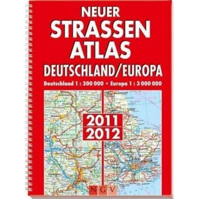 Neuer Straßenatlas Deutschland/Europa 2011/2012, Taschenbuch von , Naumann & Göbel, 978-3-625-14265-2