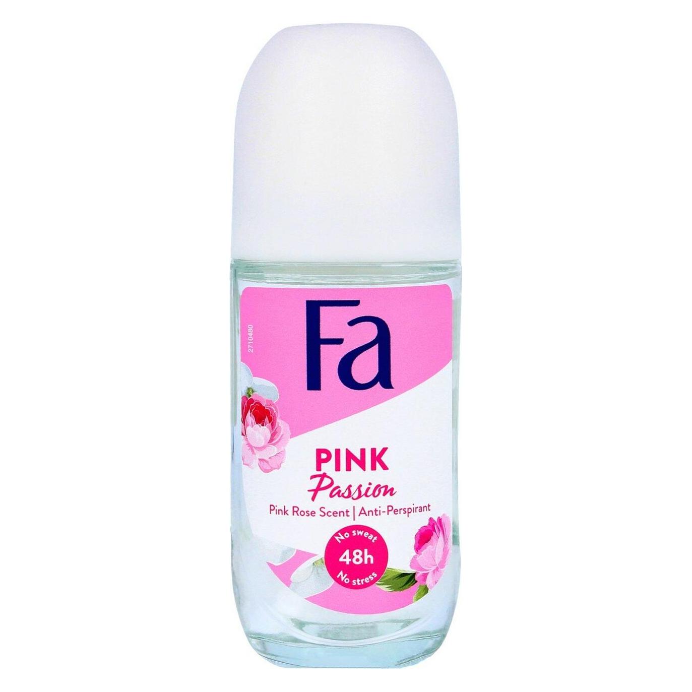 Fa Pink Passion Antiperspirant Roll-On Antiperspirant In Floral Bullets (Roll-on, 150 ml) (30393405)