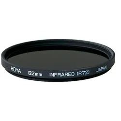 Hoya R72 Infrarot Filter (72 mm, Infrarot durchlass Filter), Objektivfilter, Schwarz