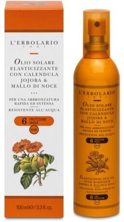 L'Erbolario Calendula- und Jojoba-Solaröl LSF 6 100 ml