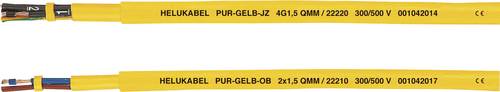 HELU PUR-Yellow JB Schlauchleitung 3G 1mm² Gelb 22206 100m