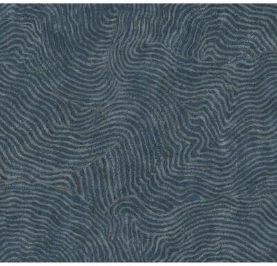 York Wallcoverings Modern Wood Indigo Wallpaper