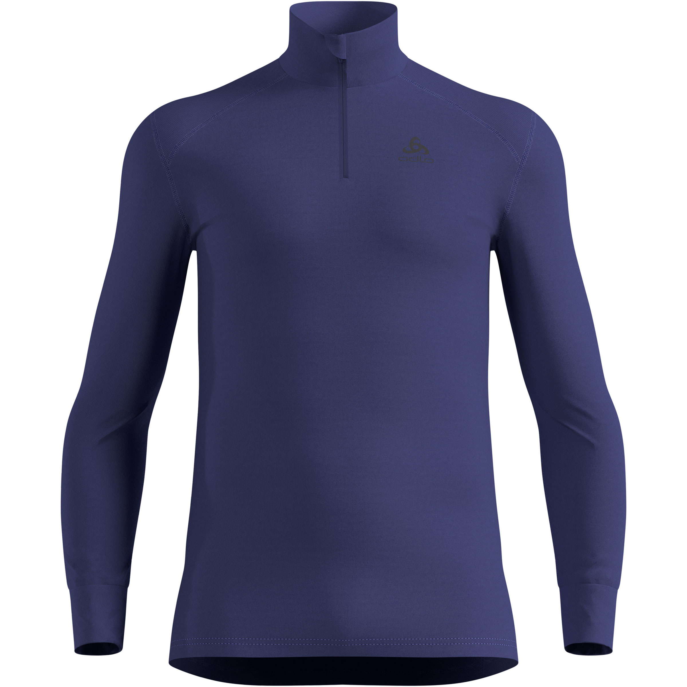 Odlo Active Warm Half Zip Herren Langarm Unterhemden blau Größe L Elastisch