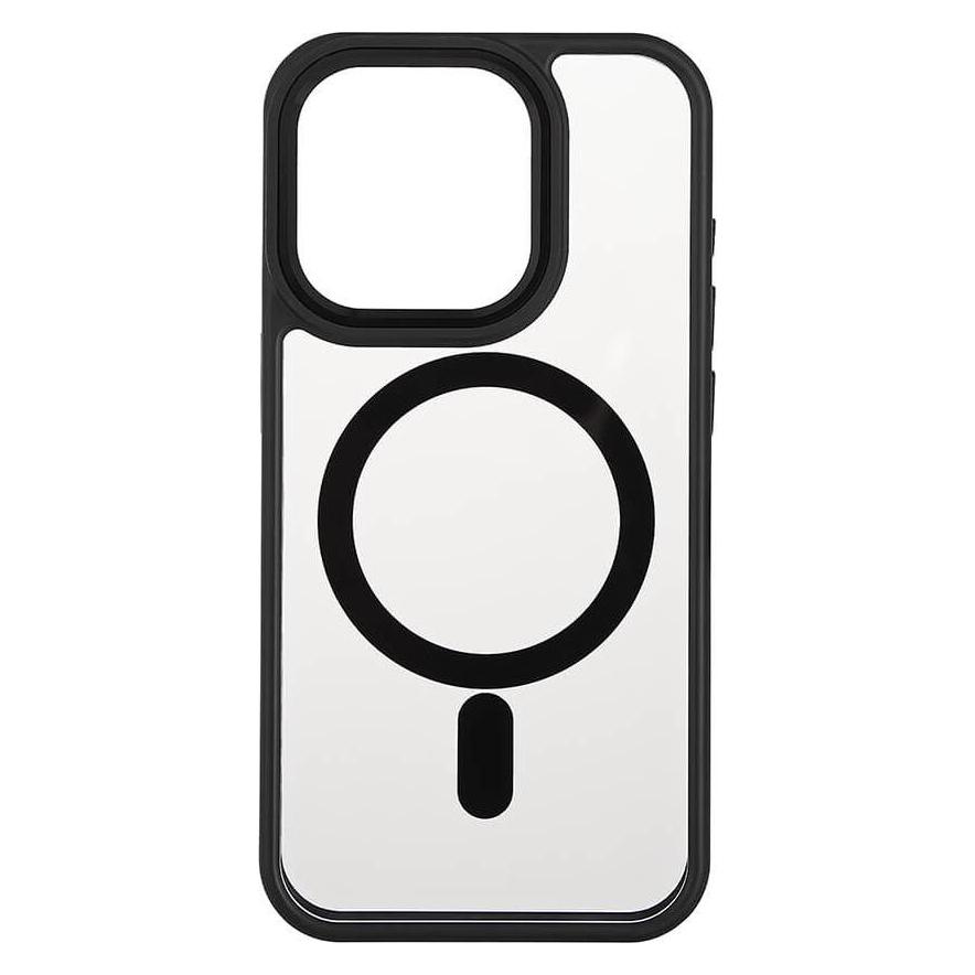 Onsala Back Bumper Clear Case MagSeries iPhone 15 Pro 6,1 Black & Clear (Apple iPhone 15 Pro) (588635)