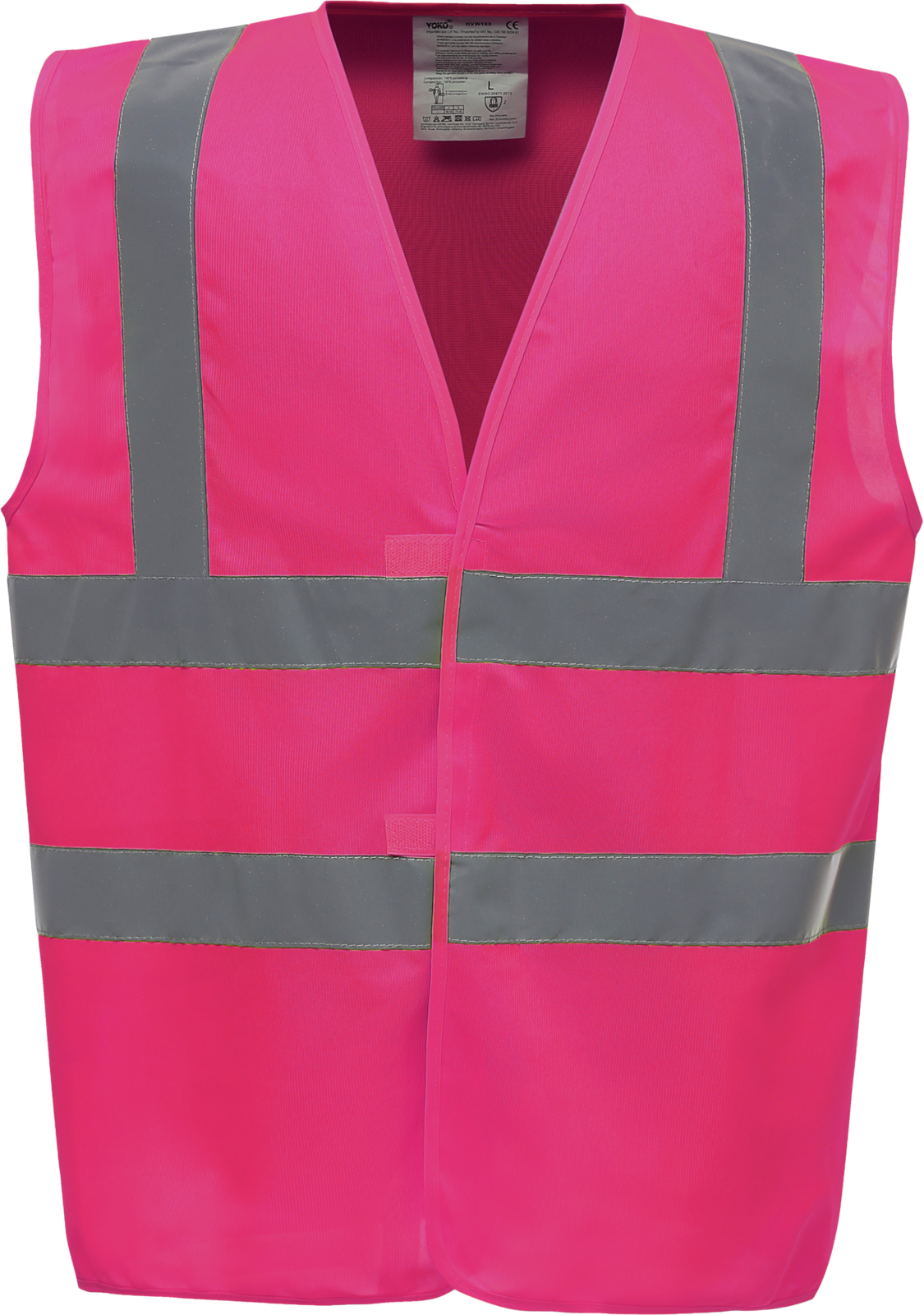 YOKO Gilet de travail Retro rose Rose
