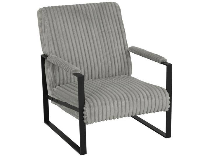 P & B Sessel, Grau, Metall, 70x87x85 cm, Wohnzimmer, Sessel, Sonstige Sessel