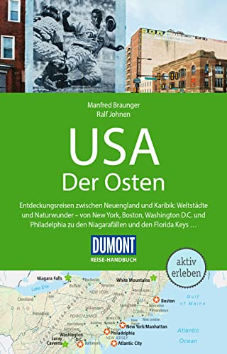 Manfred Braunger - DuMont Reise-Handbuch Reiseführer USA, Der Osten: mit Extra-Reisekarte - Preis vom 01.10.2026 17:08:56 h