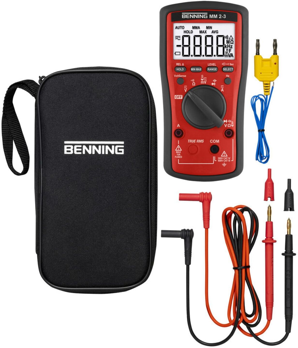BENNING Digital-Multimeter MM 2-3 (473300 MM2-3)