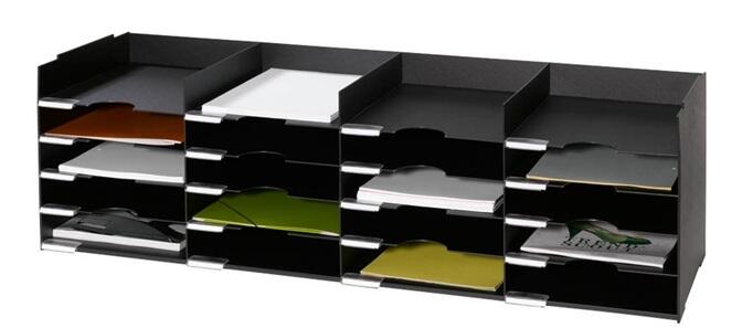 PAPERFLOW Sortierstation DIN A4+ 20-Fach schwarz 542.01