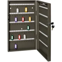 ALCO Schlüsselschrank Stahlblech 450x50x680mm für 200 Schlüssel anthrazit