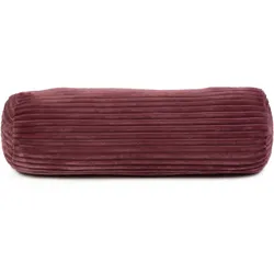 Gözze Cord-Optik Kissenrolle gefüllt beere 70x22 cm
